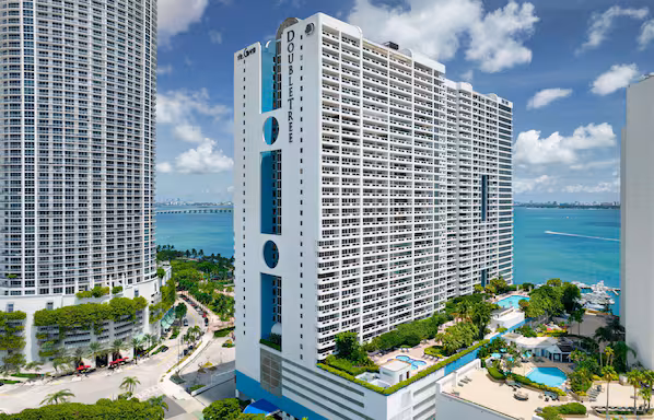Hotel exterior at DoubleTree by Hilton Grand Hotel Biscayne Bay