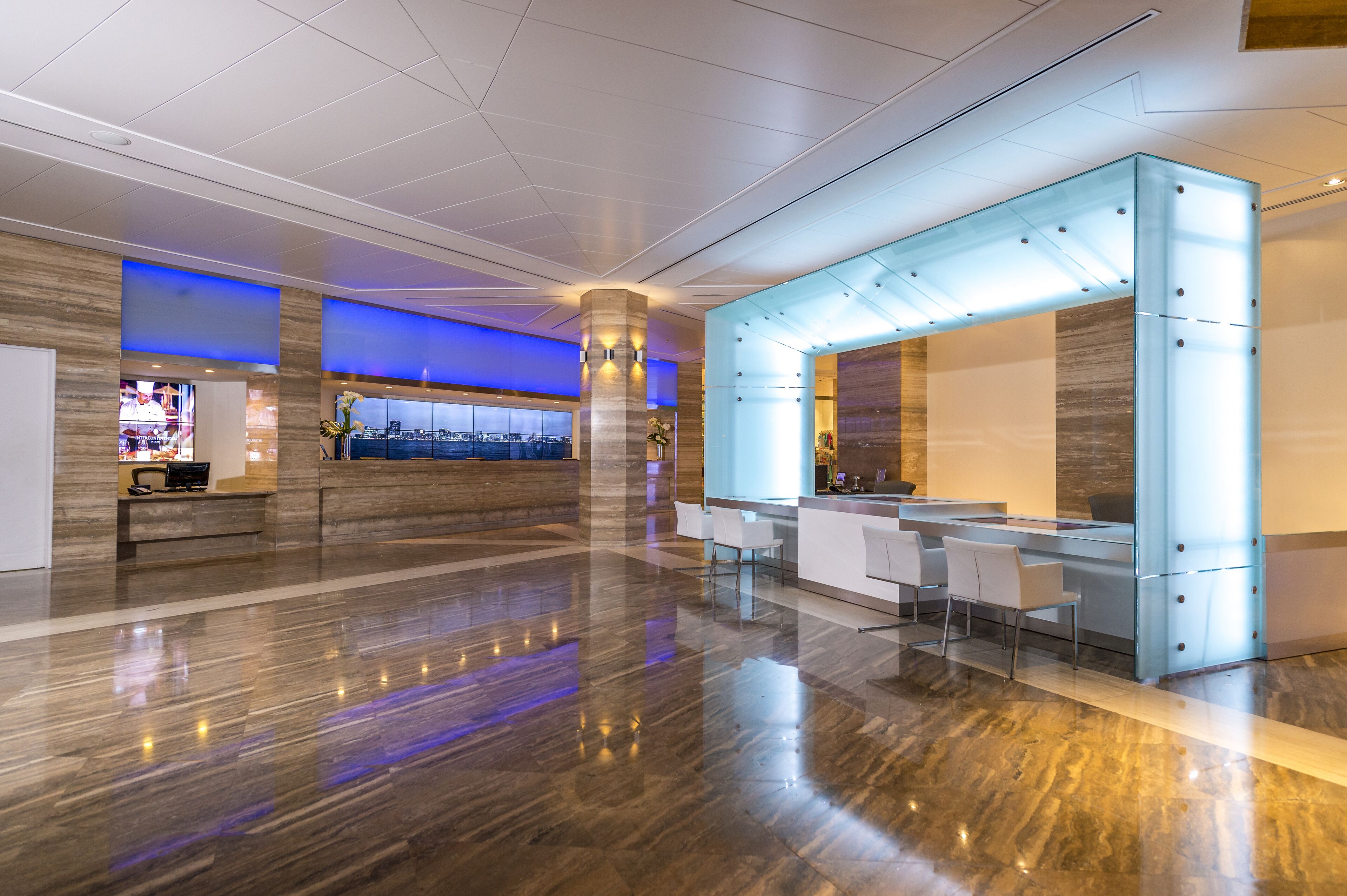 Lobby at InterContinental Miami