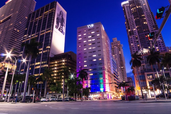 Hotel exterior at YVE Hotel Miami